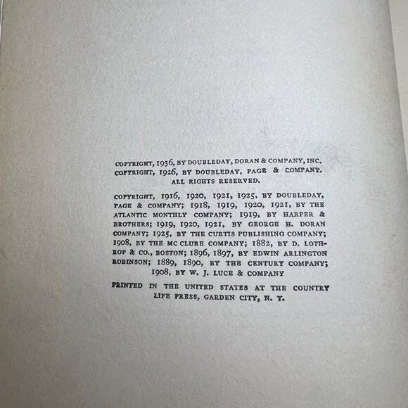 Vintage 1936 The University Library Volume IV Hardcover Book John Huston Finley - Picture 7 of 9